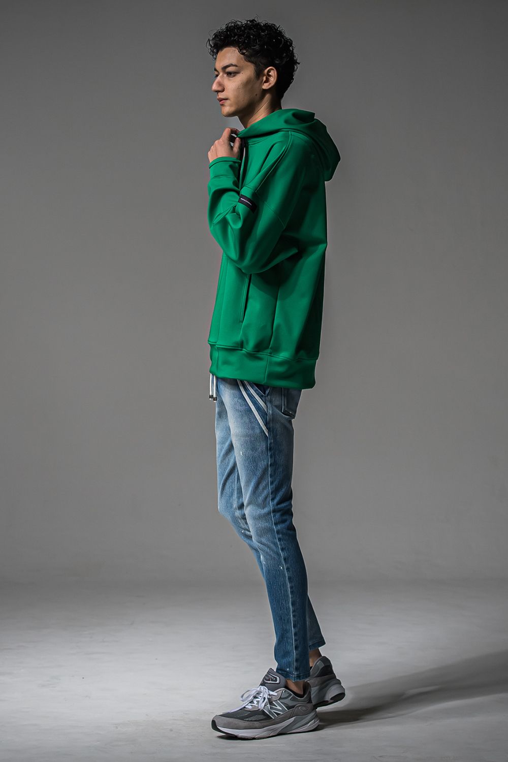 BACK ID LOOSE HOODIE / バックロゴ ルーズフーディー