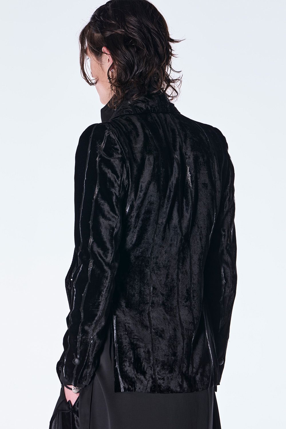 TOGE Velvet Peaked Jacket / トゲ ベルベット ピークド ジャケット