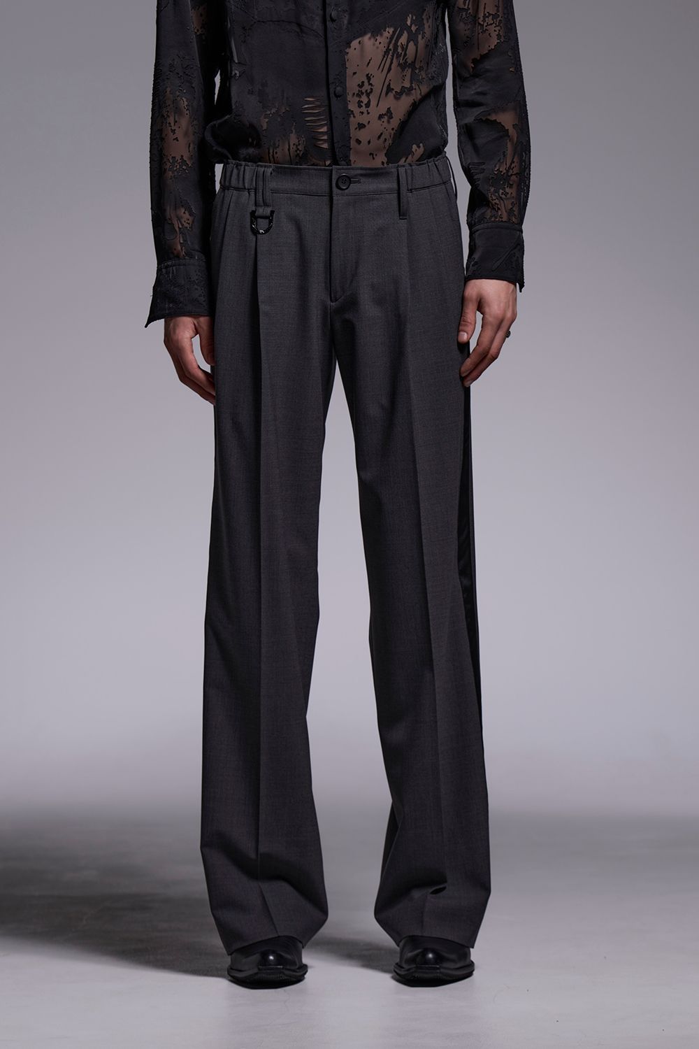 TWS Tropical Side Line Wide Slacks / TWSトロピカル サイドライン ワイドスラックス