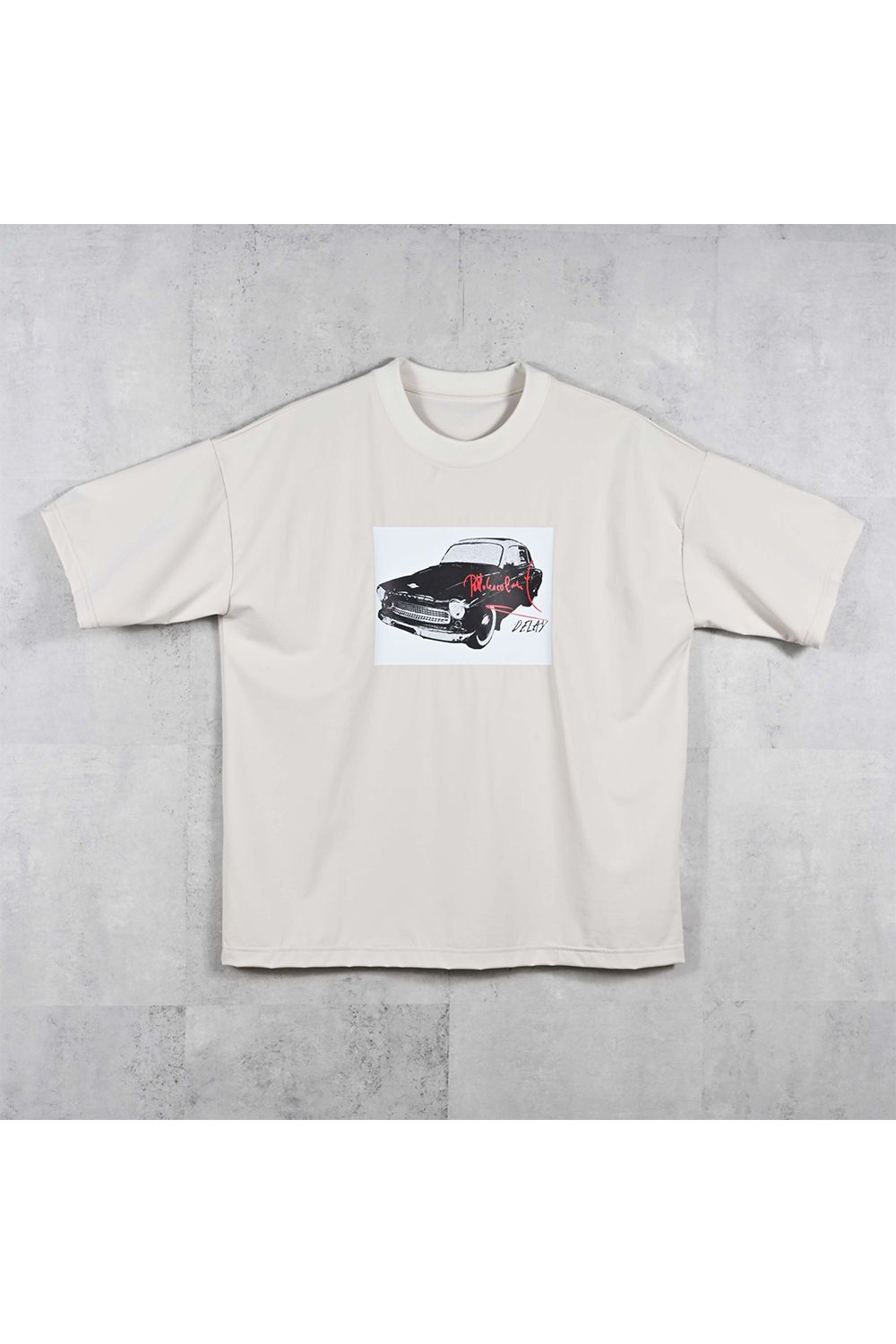 car overnylon T / ナイロン オーバーサイズTシャツ