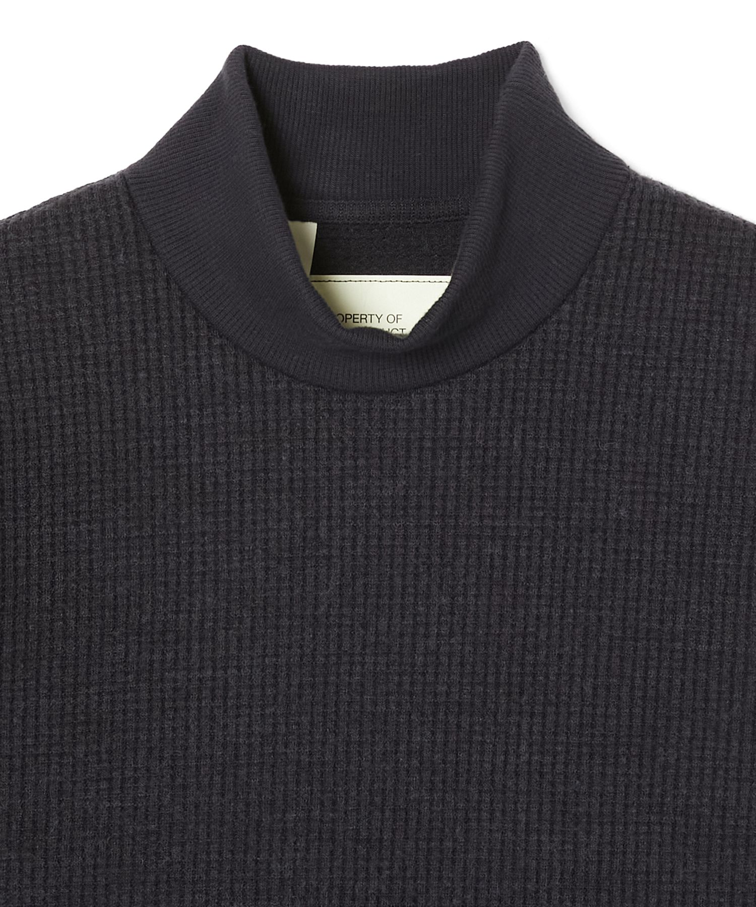 N.HOOLYWOOD TEST PRODUCT EXCHANGE SERVICE MOCK NECK LONG SLEEVE T-SHIRT / エヌハリウッド テストプロダクトエクスチェンジサービス モックネック ロングスリーブ