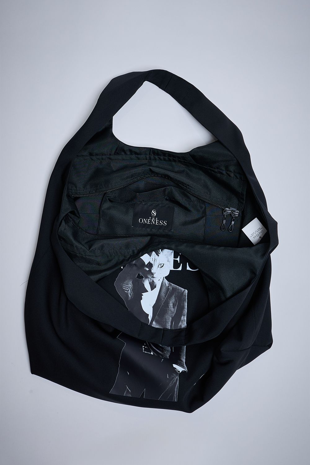 Shoulder Tote Bag / Super Givers × THE ONENESS  犬猫保護活動チャリティー ショルダートートバッグ