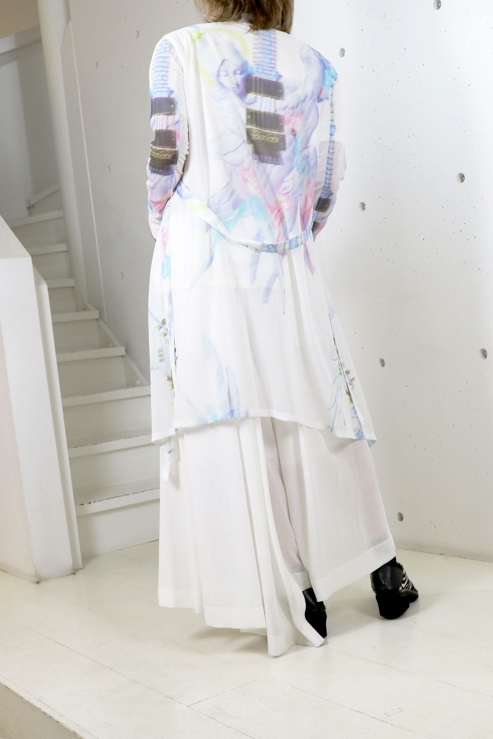 ANGEL Flare Stoal Shirt / エンジェル フレア ストールシャツ