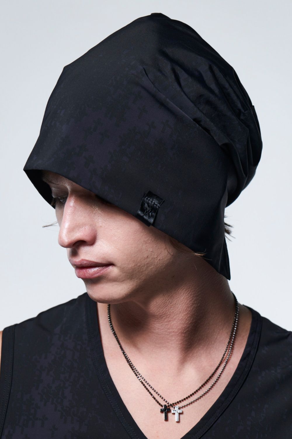 kiryuyrik - Cross Dot Rash Guard Cap | laid-back