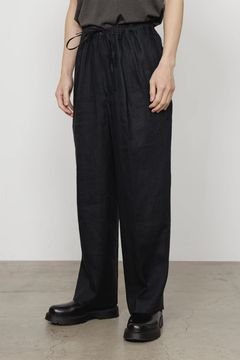 HEMP SHIRTING CLASSIC FIT TWO TUCK EASY TROUSERS / ヘンプシャーティング クラシックフィット2タックイージートラウザーズ