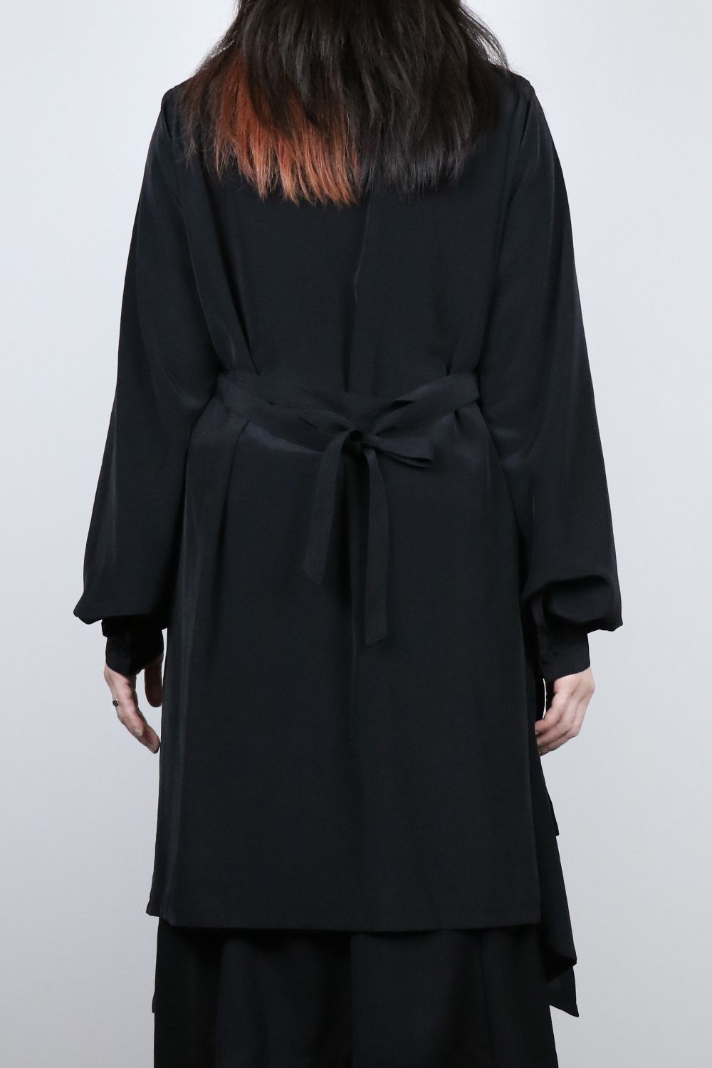 Recycle Decine Single Frill Shirt / リサイクル デシン シングル フリル シャツ