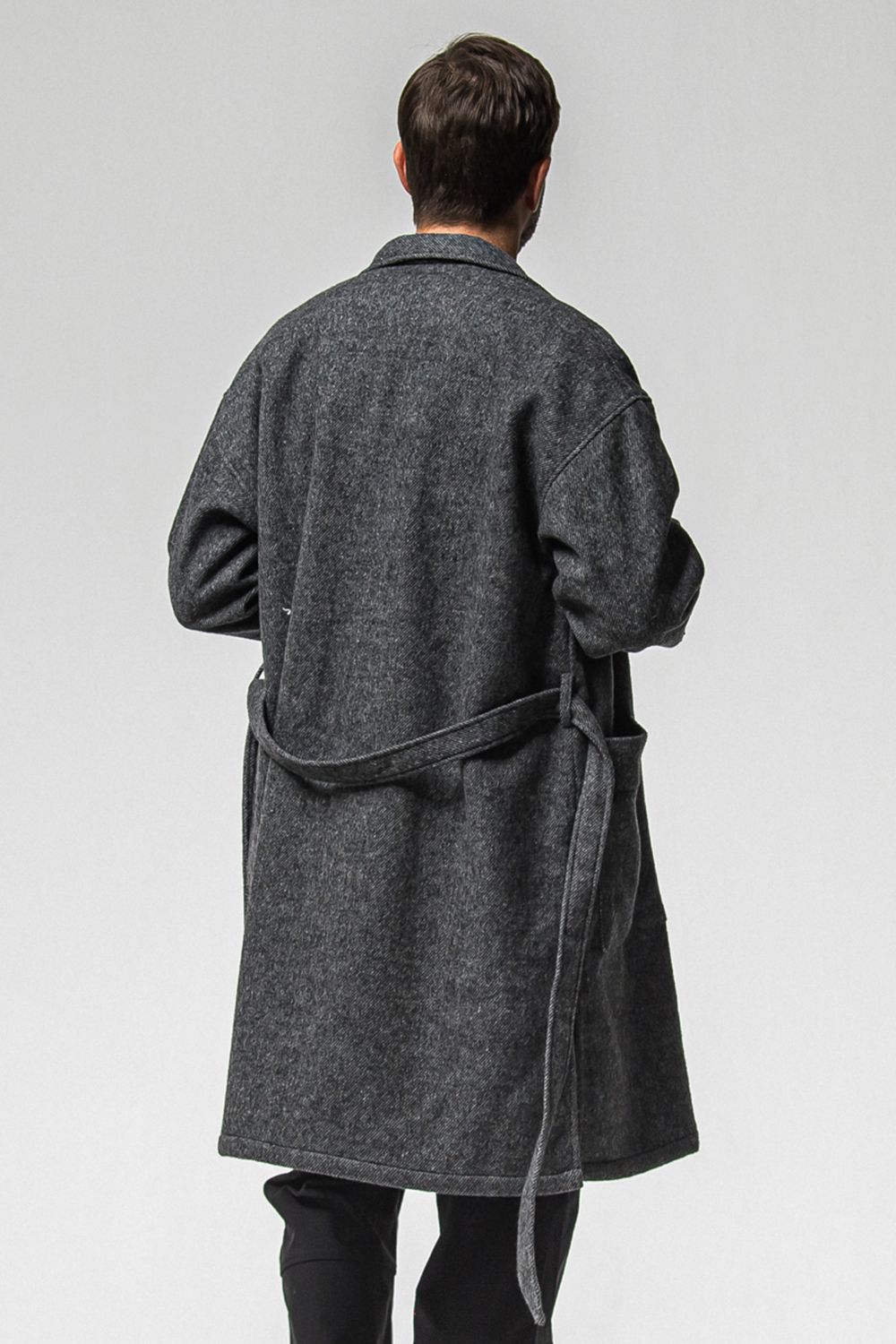 GOWN OVER COAT / オーバーサイズ ガウン コート