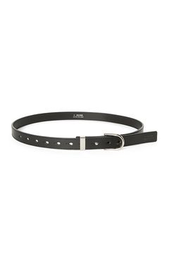 N.HOOLYWOOD COMPILE BELT / エヌハリウッド コンパイル レザー ナローベルト