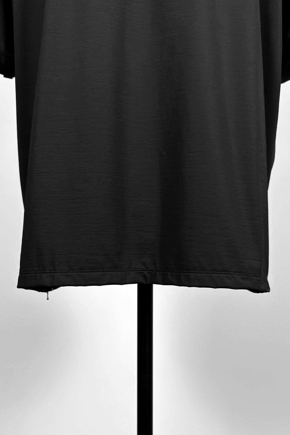 WIDE ZIP C S/S  / ワイド ジップ クルーネック ショートスリーブ ティーシャツ