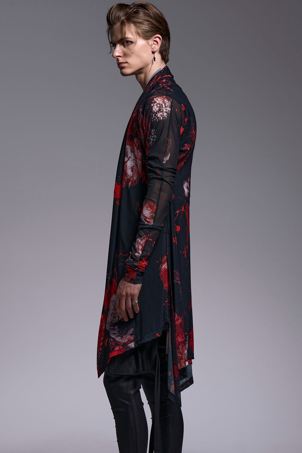 Flora Mesh Dolman Sleeve Cardigan / フローラメッシュ ドルマンスリーブ カーディガン