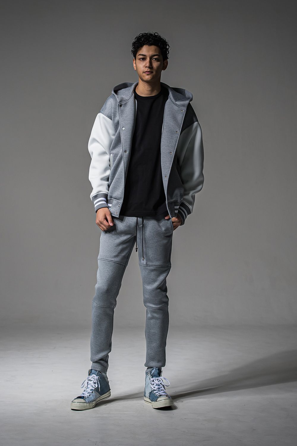 HD VARSITY HOODIE / ヘビーダンボール バーシティーフーディー