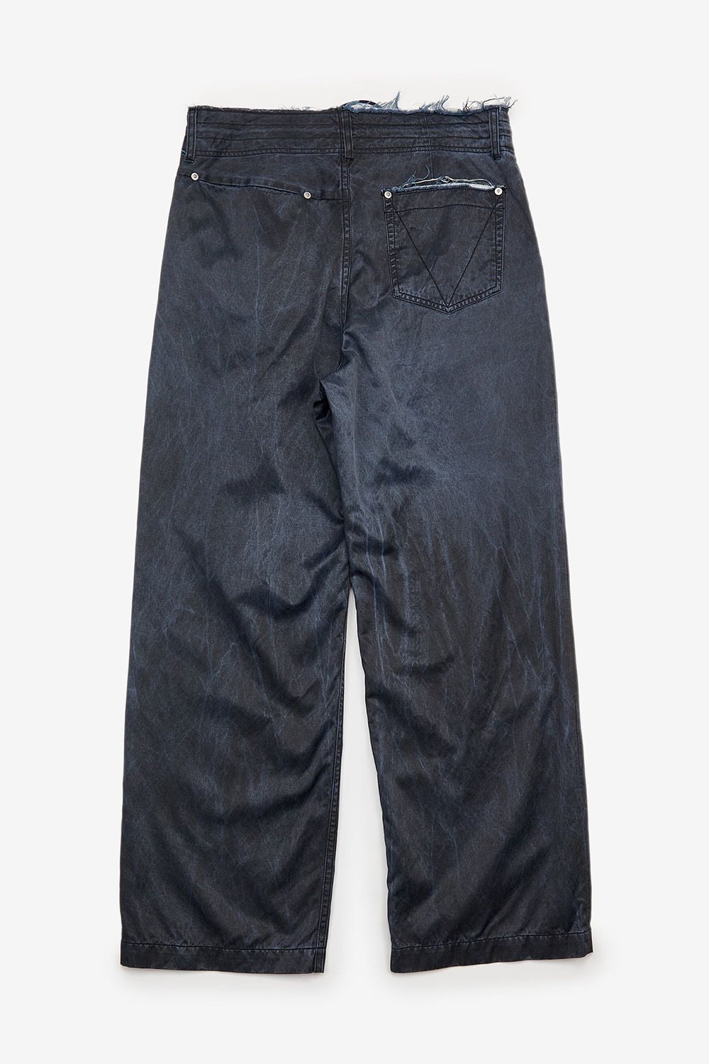 Pigmented satin PT  / ピグメント サテン パンツ