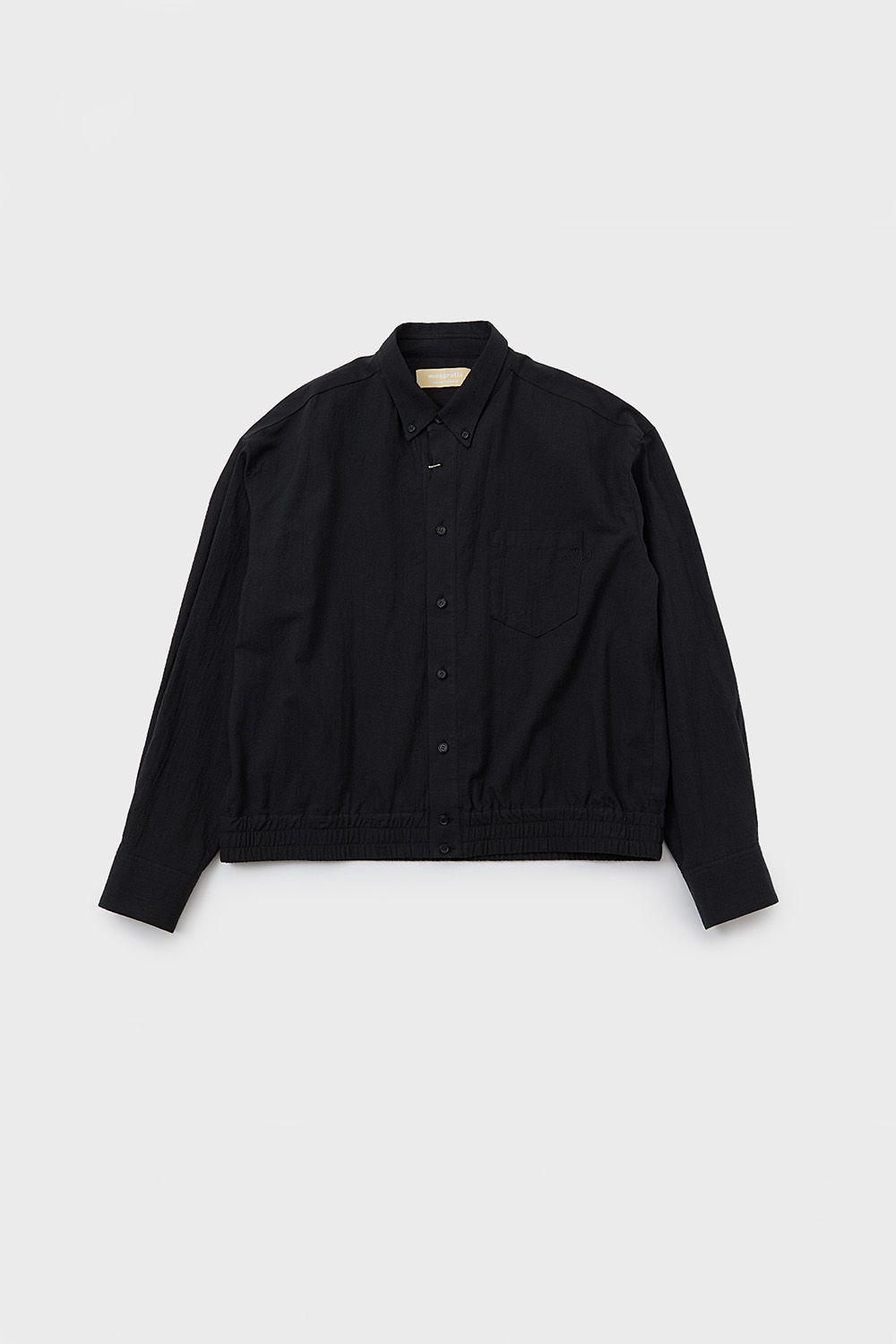 Cotton linen short length shirt / コットン リネン ショートレングス シャツ