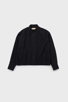 Cotton linen short length shirt / コットン リネン ショートレングス シャツ