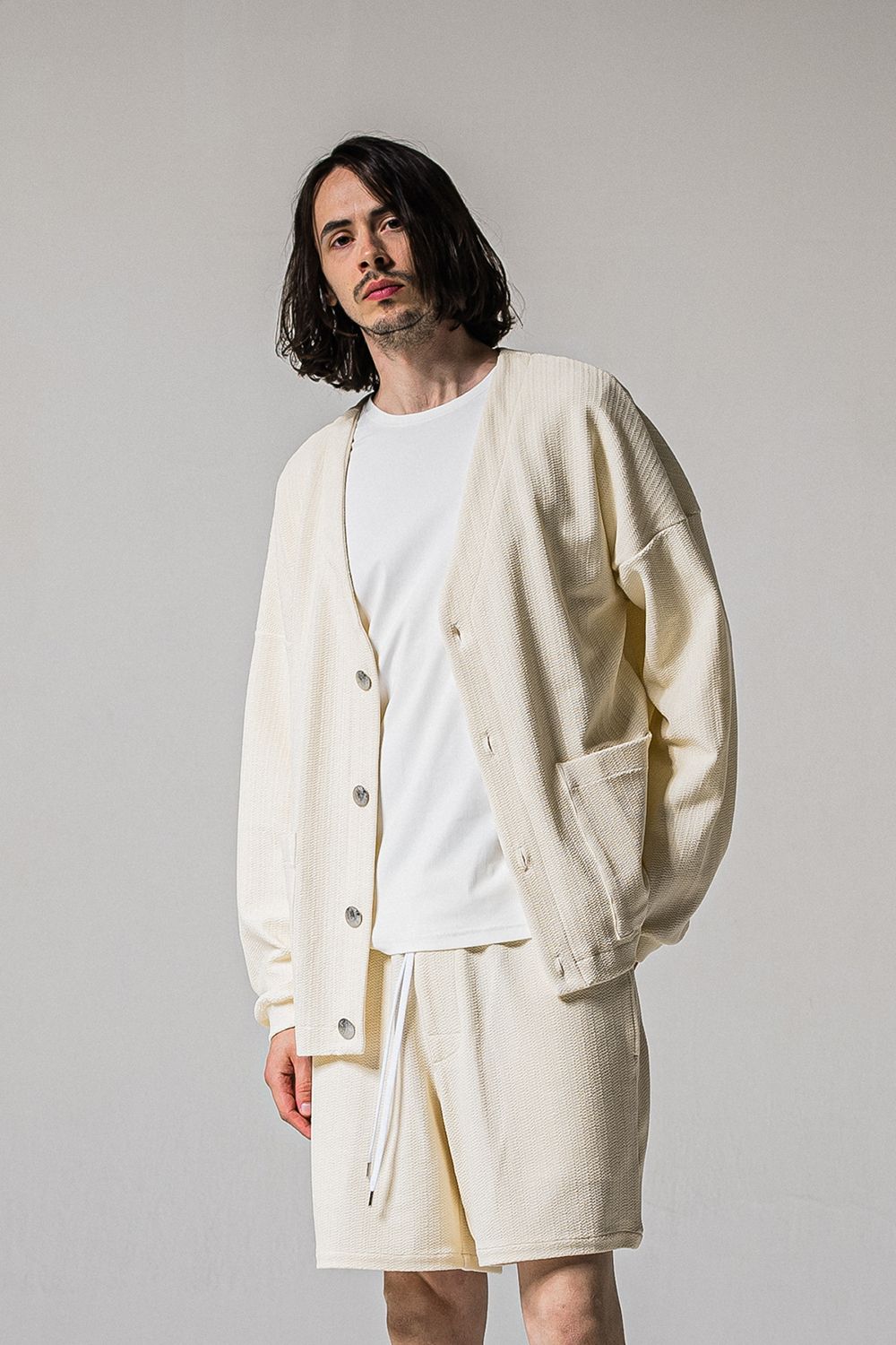 BLISTER KNIT C/D / ブリスター ニット カーディガン