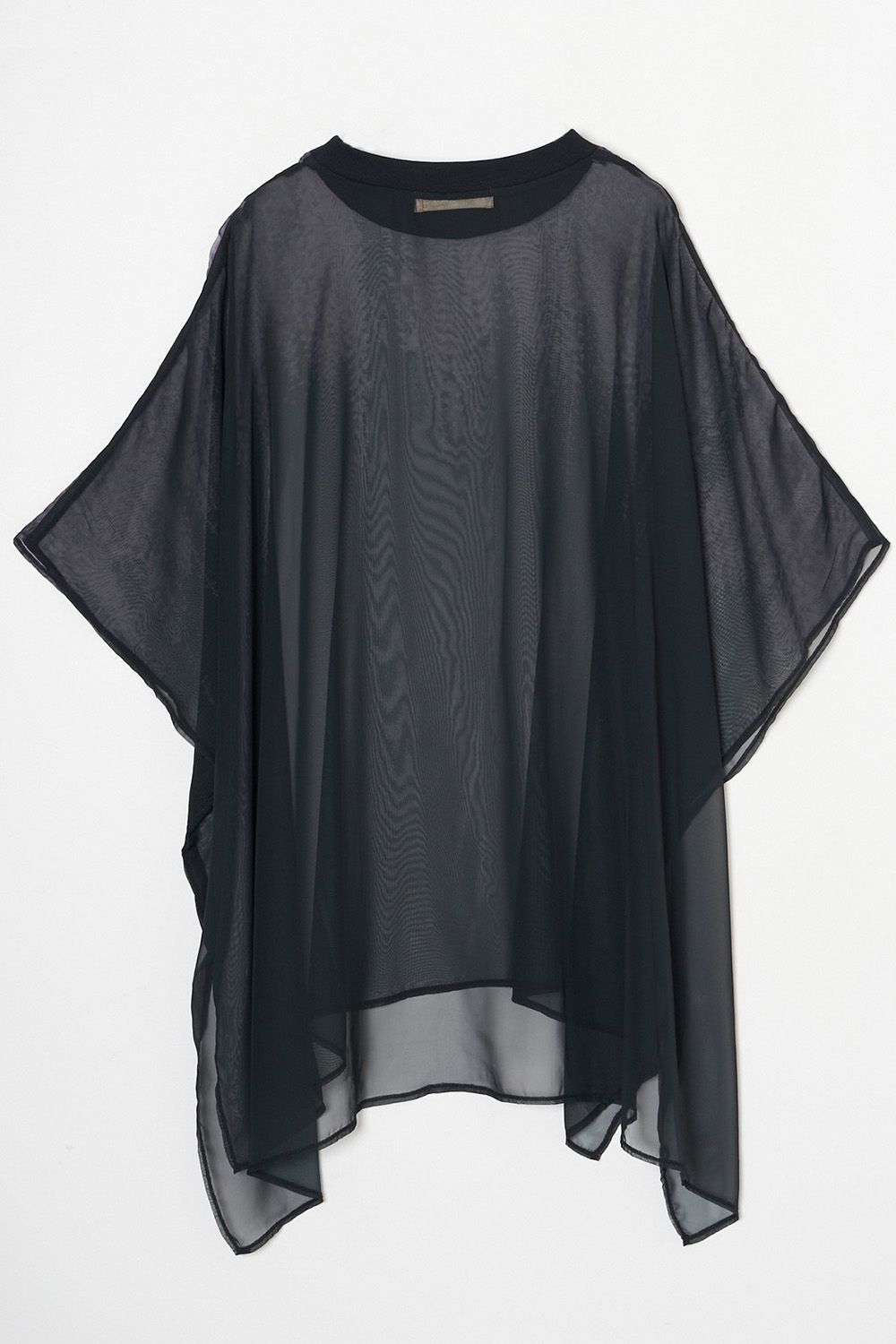 Wisteria print see-through P/O  / ウィステリア プリント シースルー プルオーバー