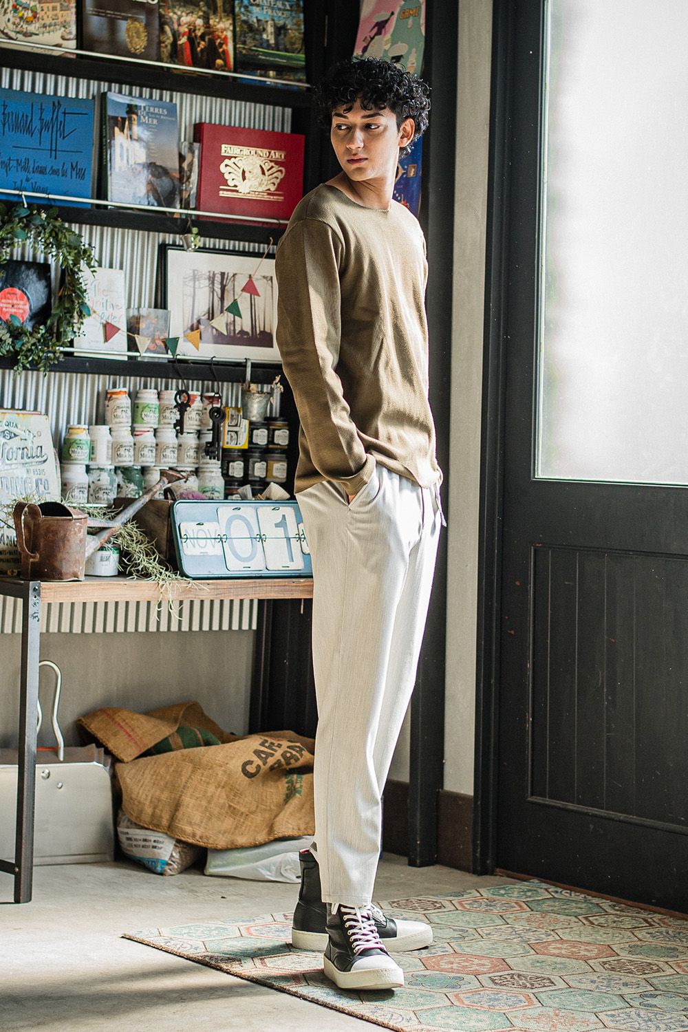 ST COTTON waffle Thermal / エスティー コットン ワッフル サーマル