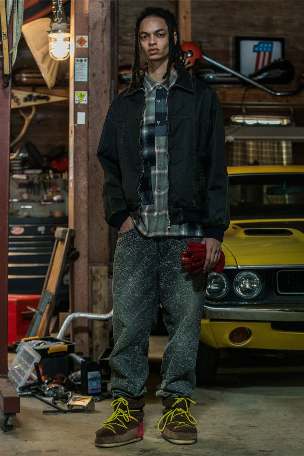 S.WASH COATING JKT / ストーンウォッシュ コーティング ジャケット