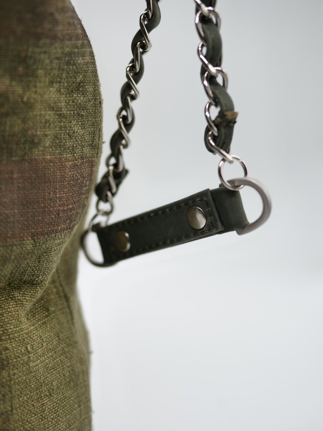 【M.U.L/ エムユーエル】Vintage Remake Fabric / フランス軍テント生地 / リメイクバック / Mサイズ / 日本製 / Made in Japan /トートBag / メンズ レディース 兼用 UNISEX