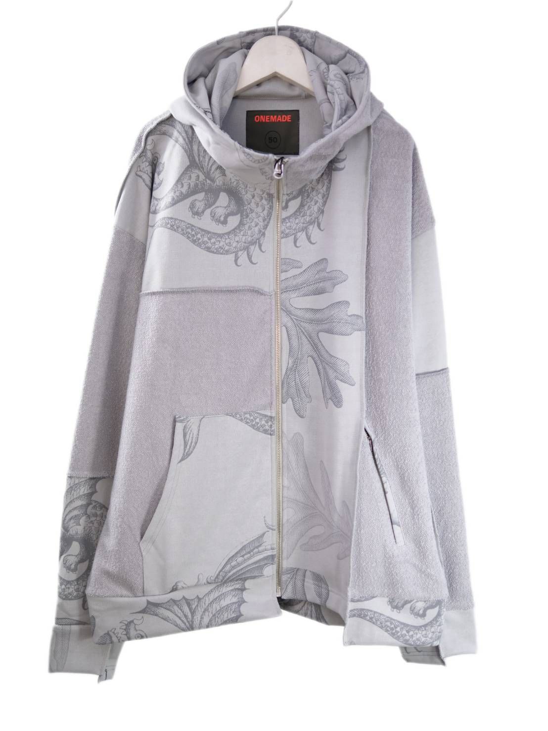 【40代からの大人ZIPパーカー】 立体パズル構造 × 異素材デザインで差がつく、品格カジュアル