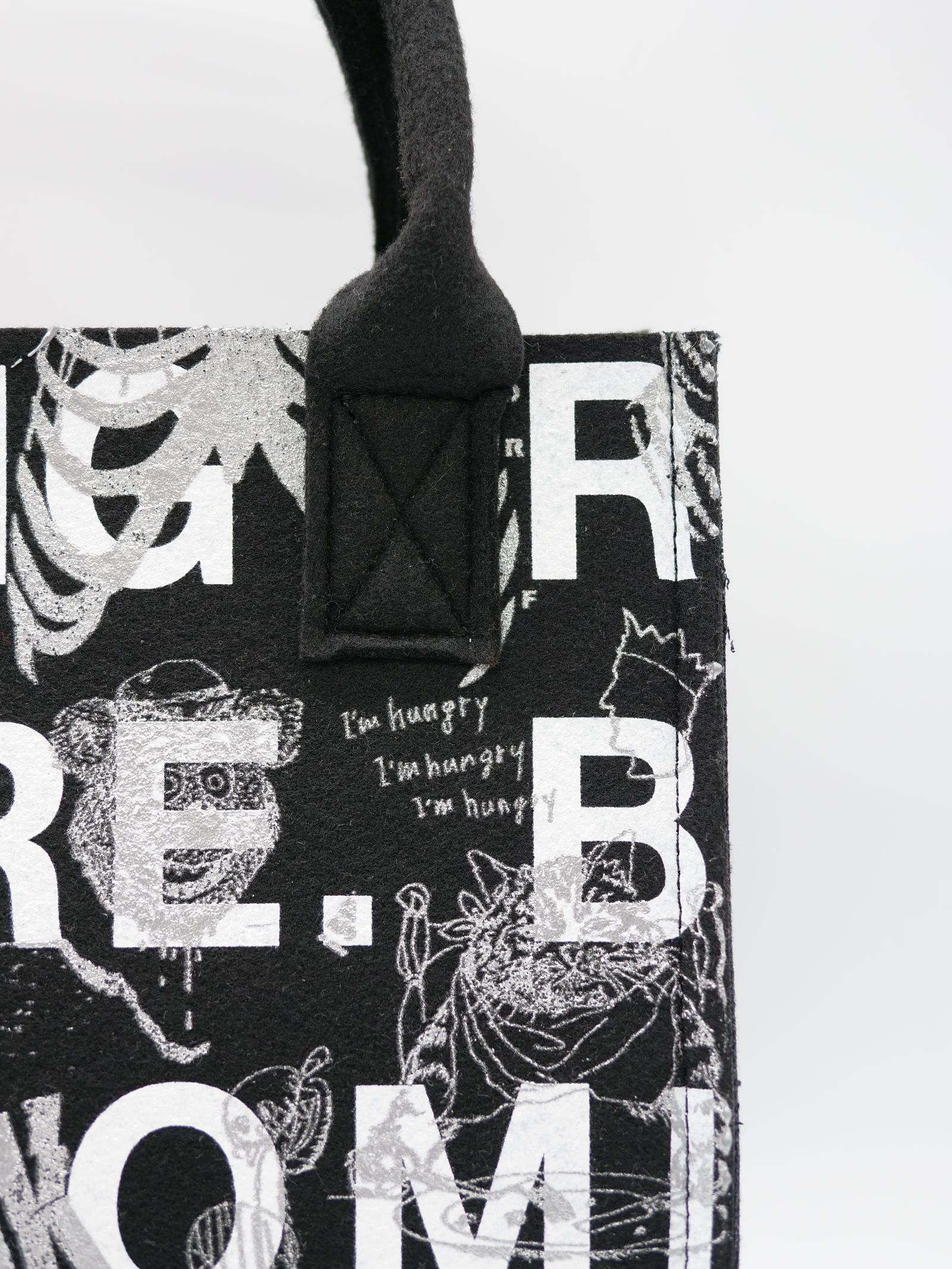 ONB-871 / FELT MINI TOTO BAG / トートバッグ / ハンドメイド / MADE IN JAPAN