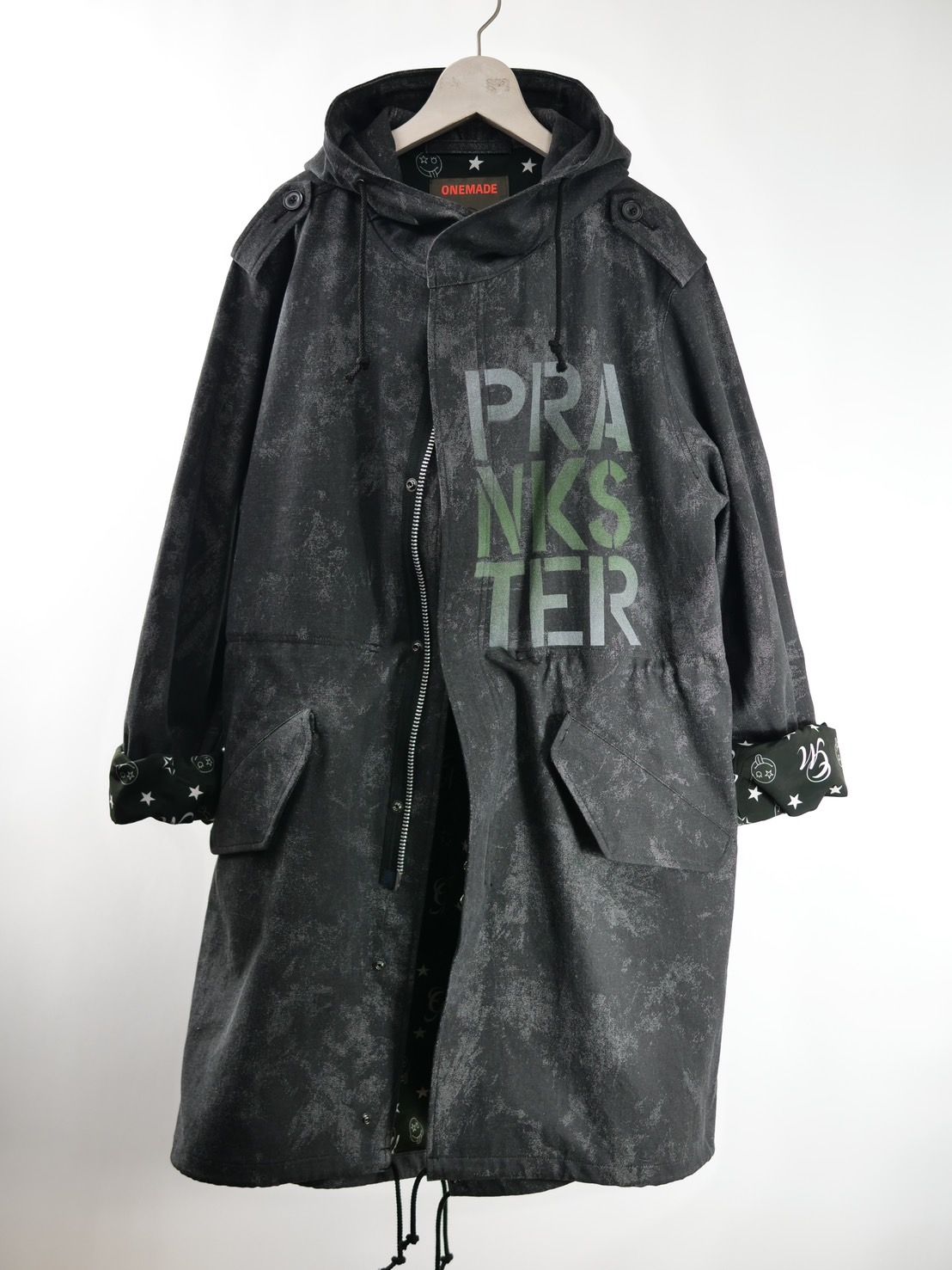 【別注 モッズコート】PARKA SHELL M-1951 / M-51 / Black Denim アウター / UNISEX / マリリンモンローデザイン