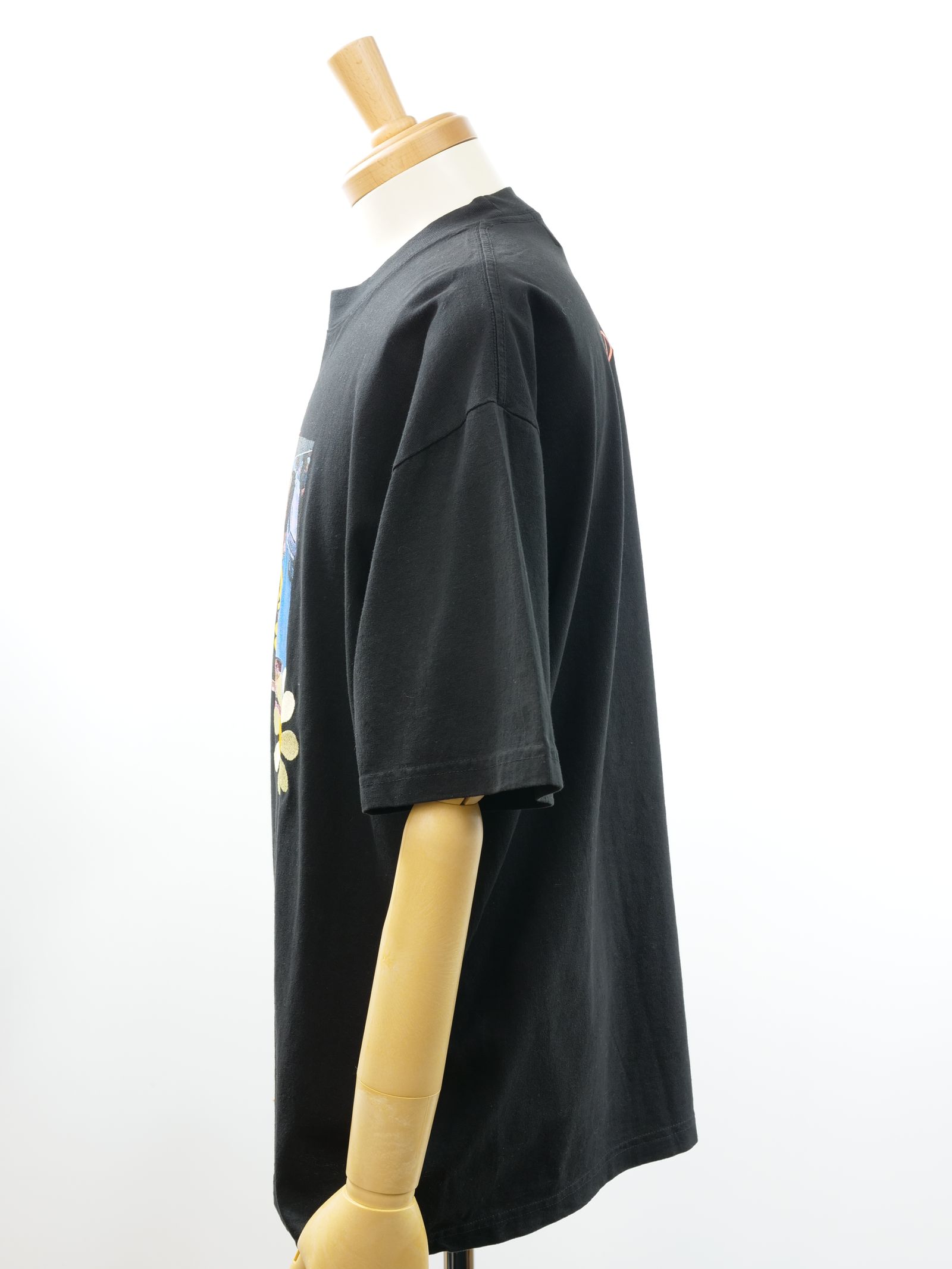 BOOTY BOX T / BLACK / 黒色 / オーバーサイズ  / USA産コットン / ヘビーオンス /厚手