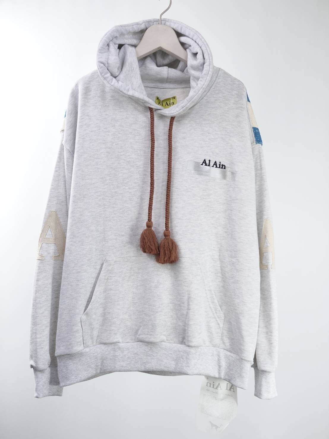 【アートTシャツ】AHOX W106 ITRANE / イタリアブランド / オーバーサイズパーカー / ユニセックス / GRAY / イタリア製  / 高品質 / コットン100％