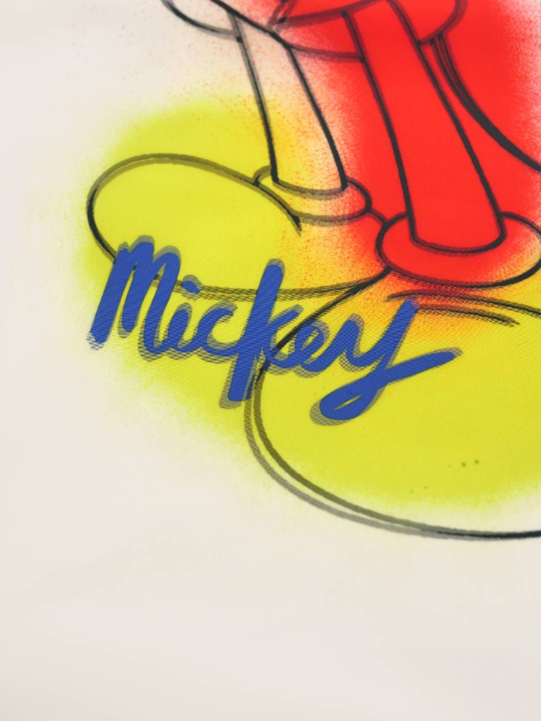 【MAXSIX3Dシリーズ】  SPRAY ART/ MICKEY / アートTシャツ / ディズニーライセンス商品 / WHITE / ユニセックス