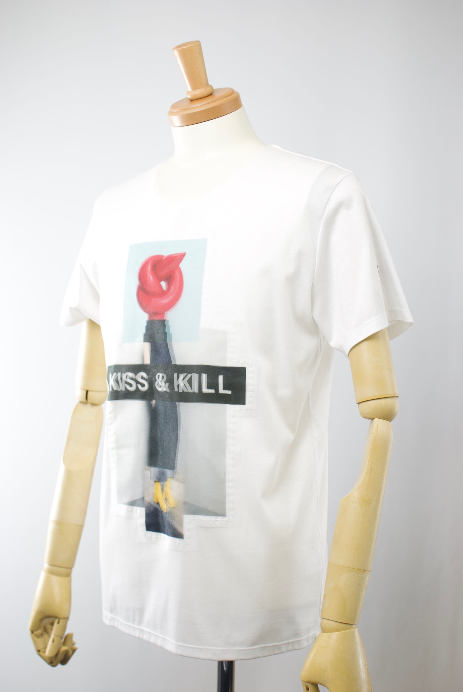 MX-1082 / 3D KISS&KILL / 3DTシャツ / 3DT-SHIRT /  MADE IN JAPAN /