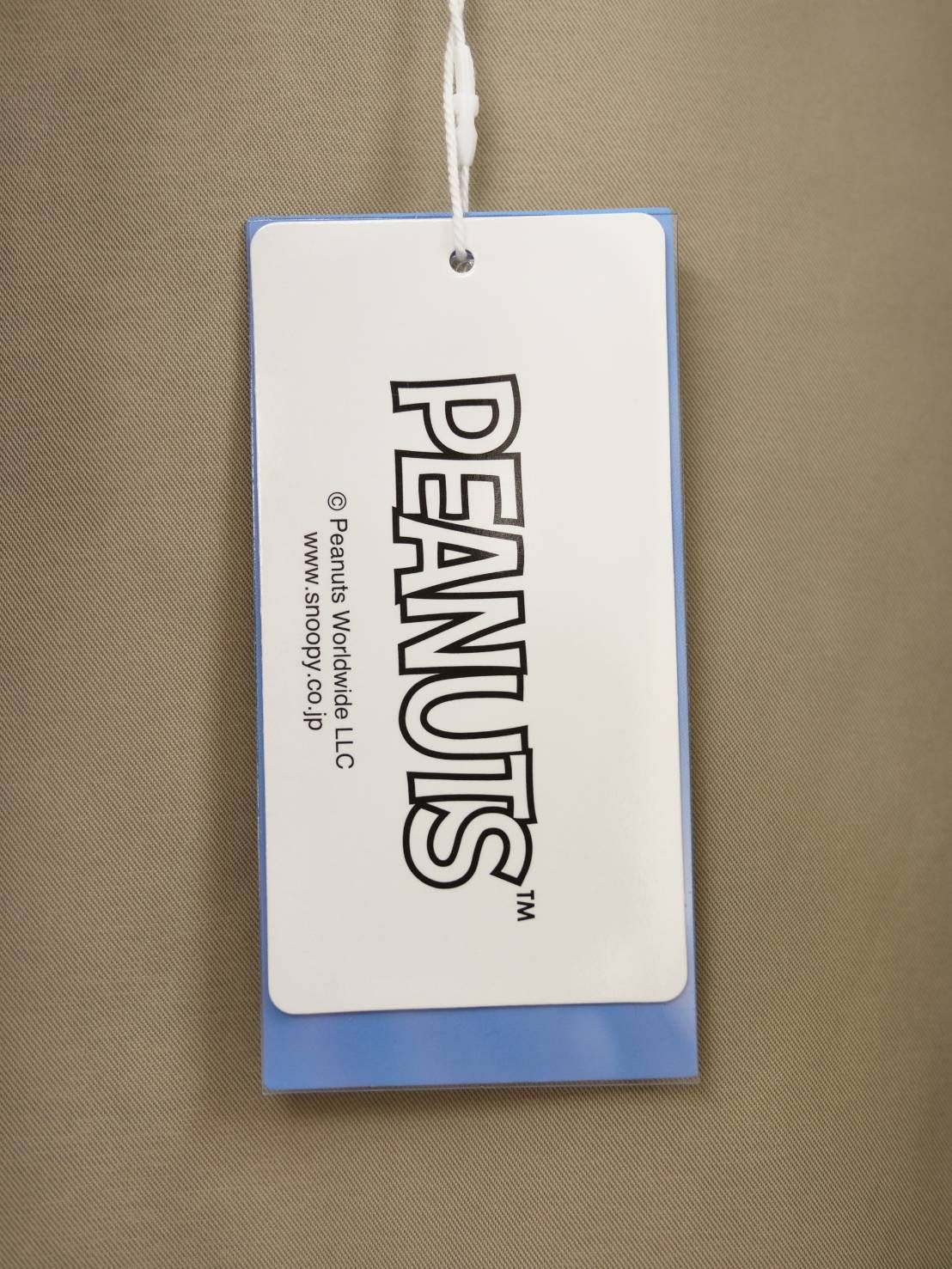 【スヌーピーシリーズ】 TR-014 / コーチジャケット / PEANUTS / SNOOPY / ライセンス商品 / 3Dアート / スヌーピーデザイン / BEIGE / UNISEX