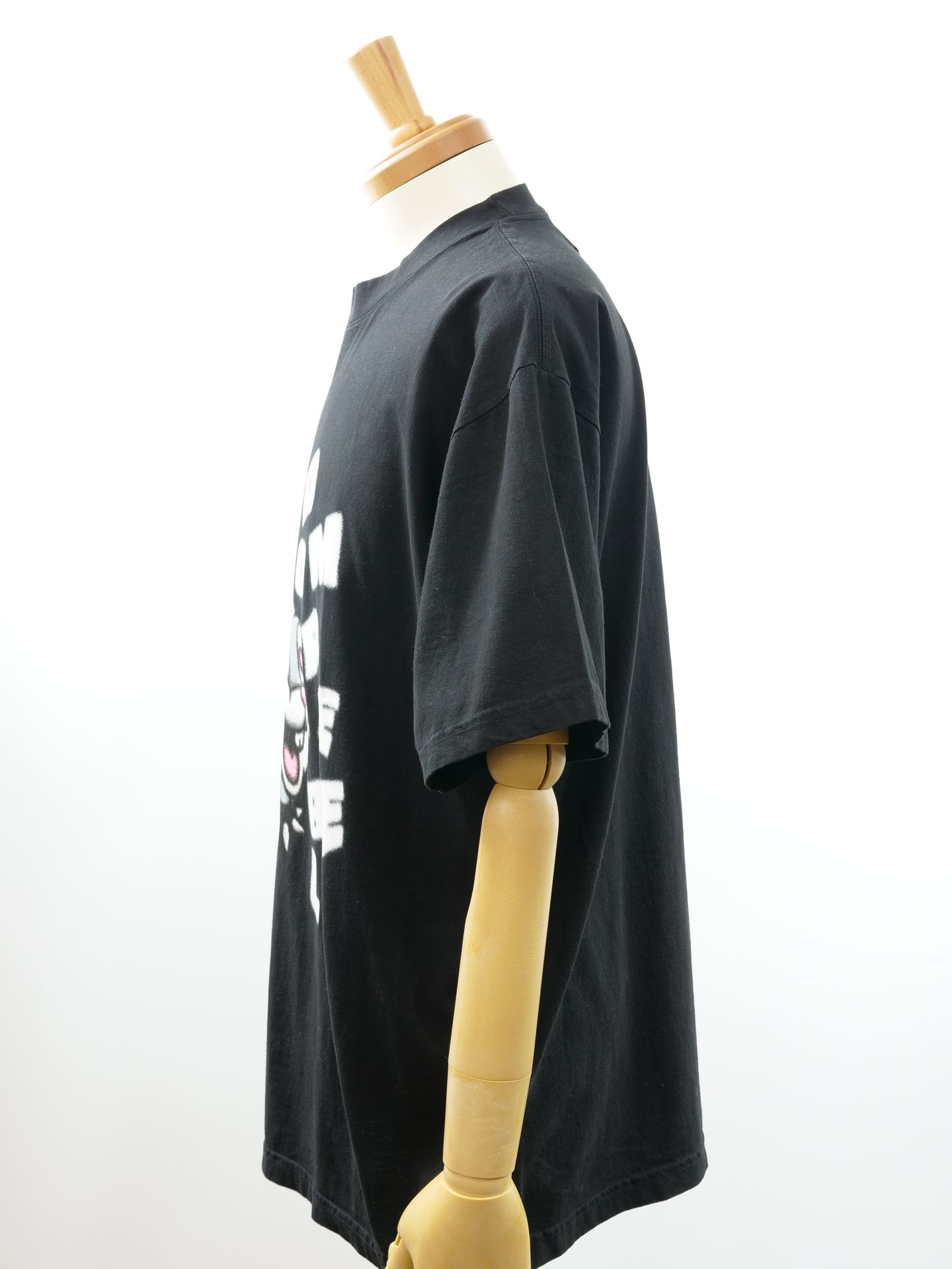 EYEZ 4U BOX T / BLACK / 黒色 / オーバーサイズ  / USA産コットン / ヘビーオンス /厚手