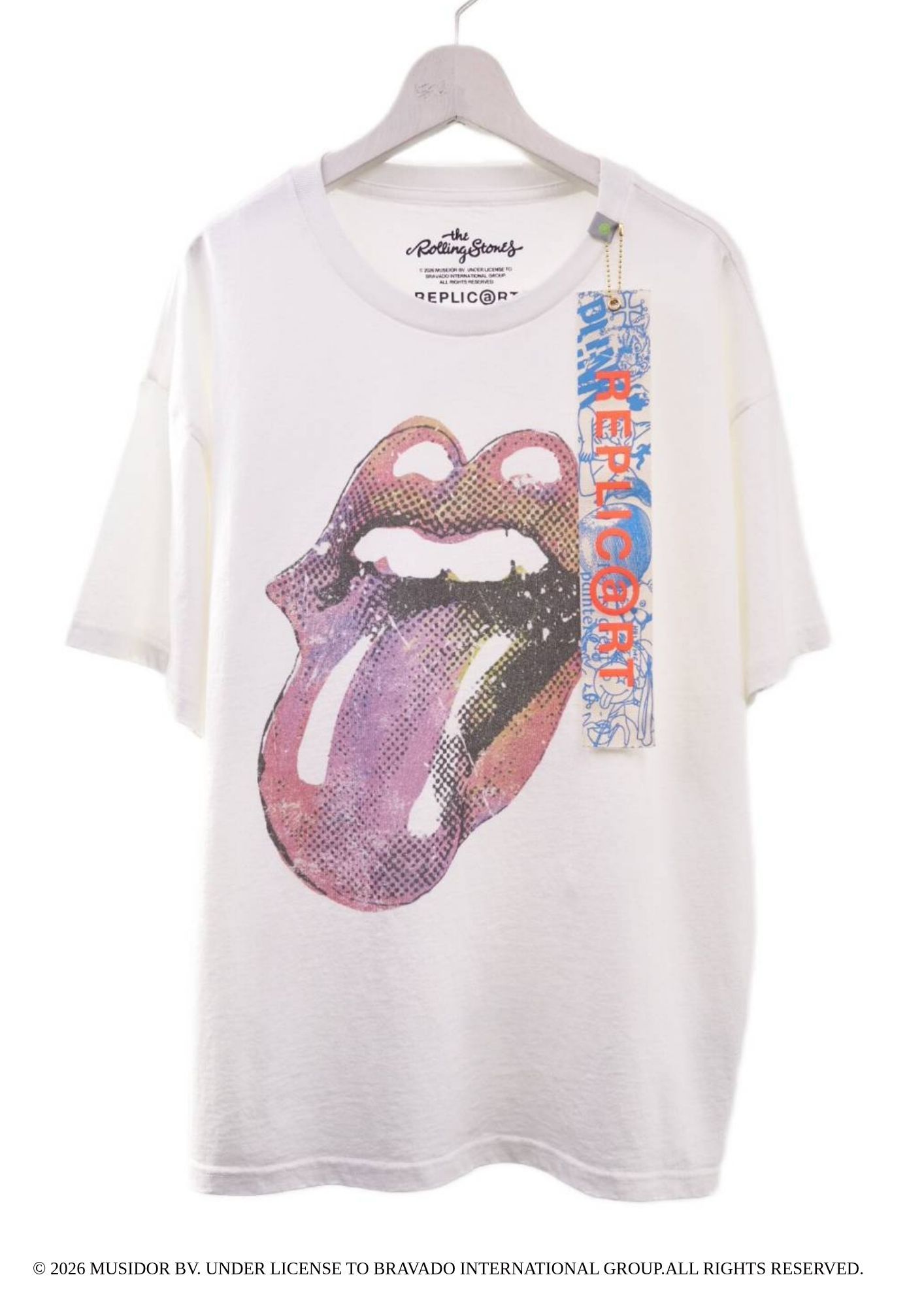 【ローリングストーンズ】 RP-RS-001 / The Rolling Stone Tシャツ / WHITE / ユニセックス