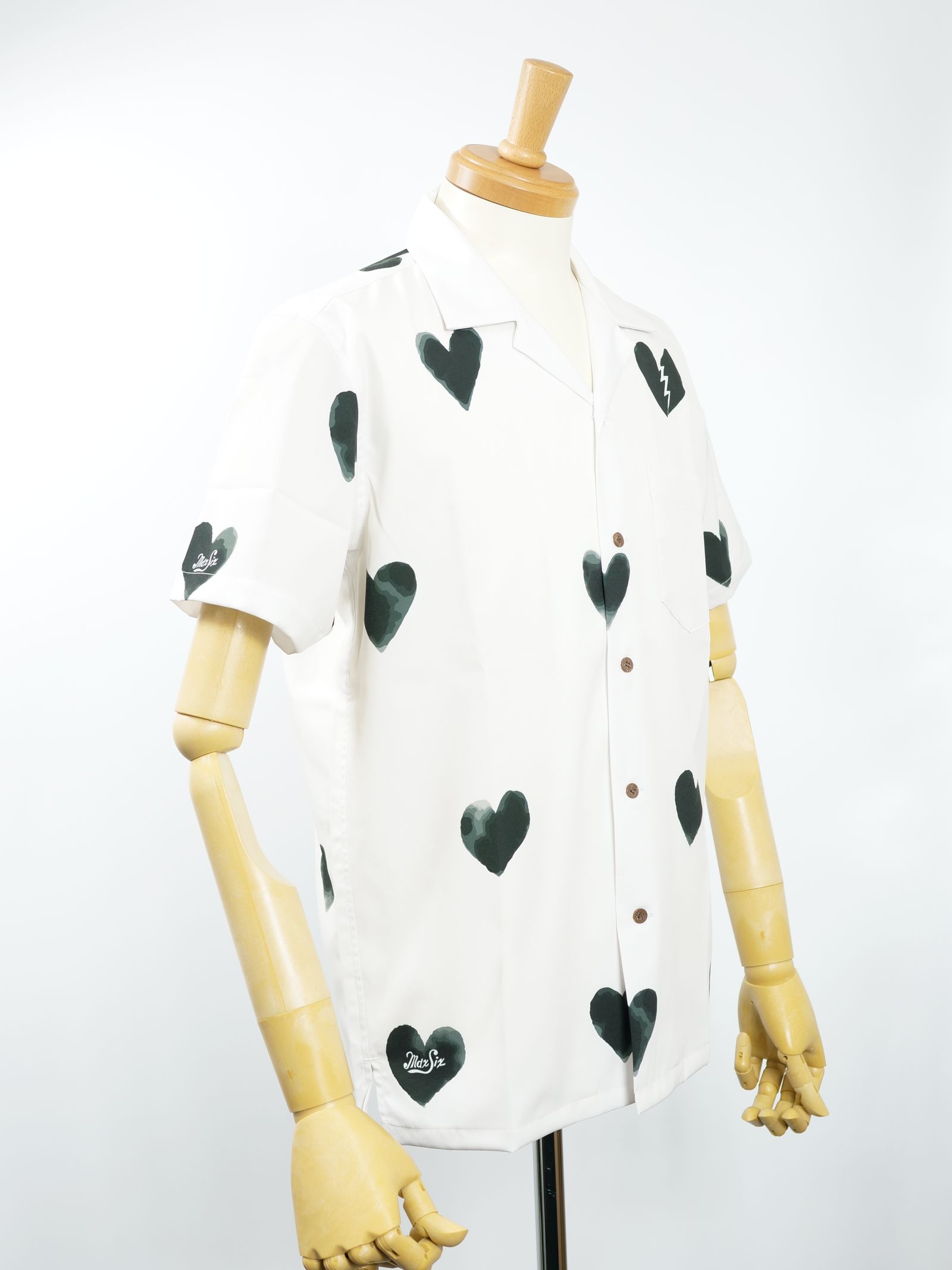 MX-1165 BLACK HEART / シャツ / MIKIO SUZUKI / ONEMADE