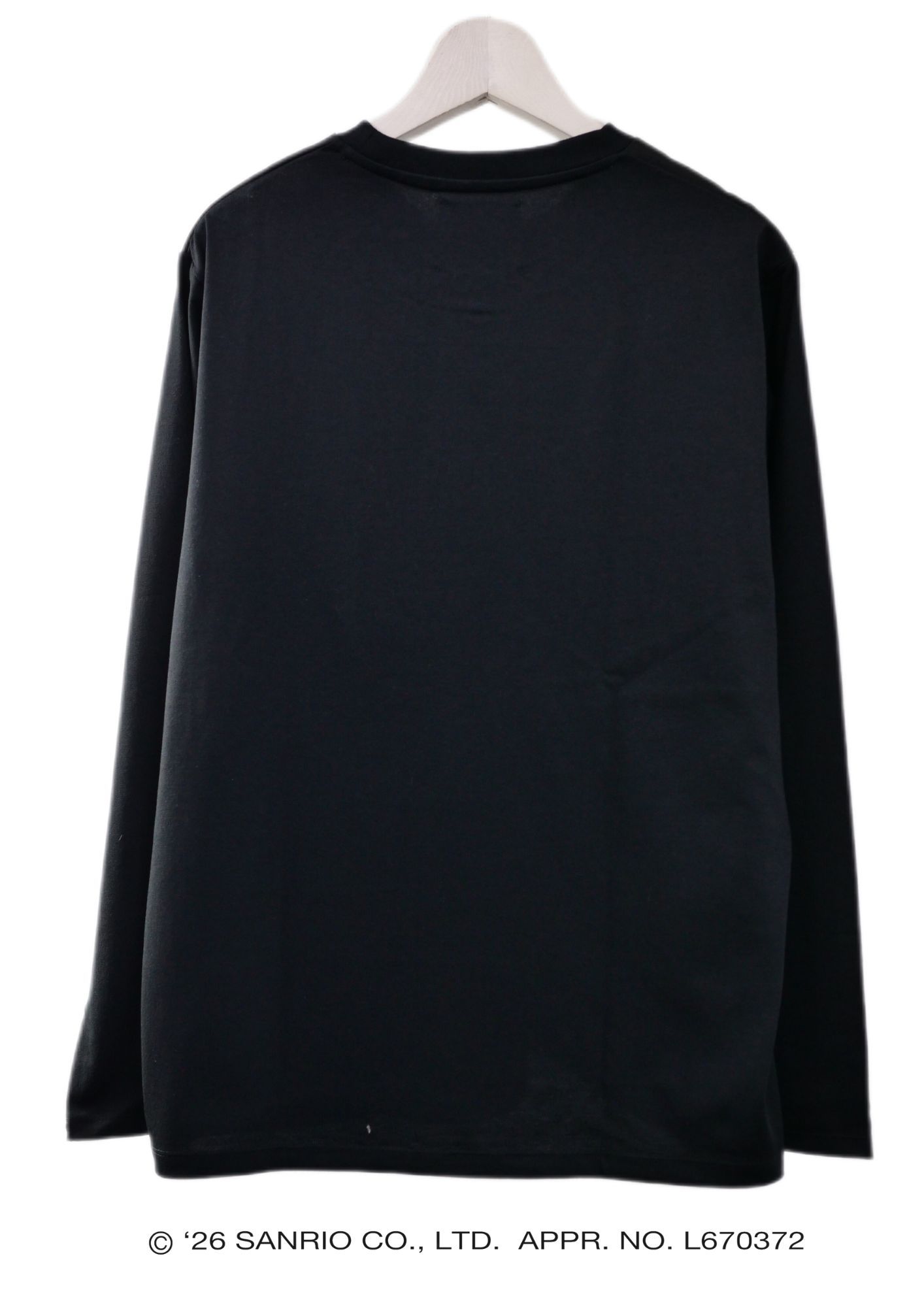 【KUROMI×TRIPPY MIKIO ART】TR-157 / 3DTシャツ / BLACK / ロンT / ユニセックス