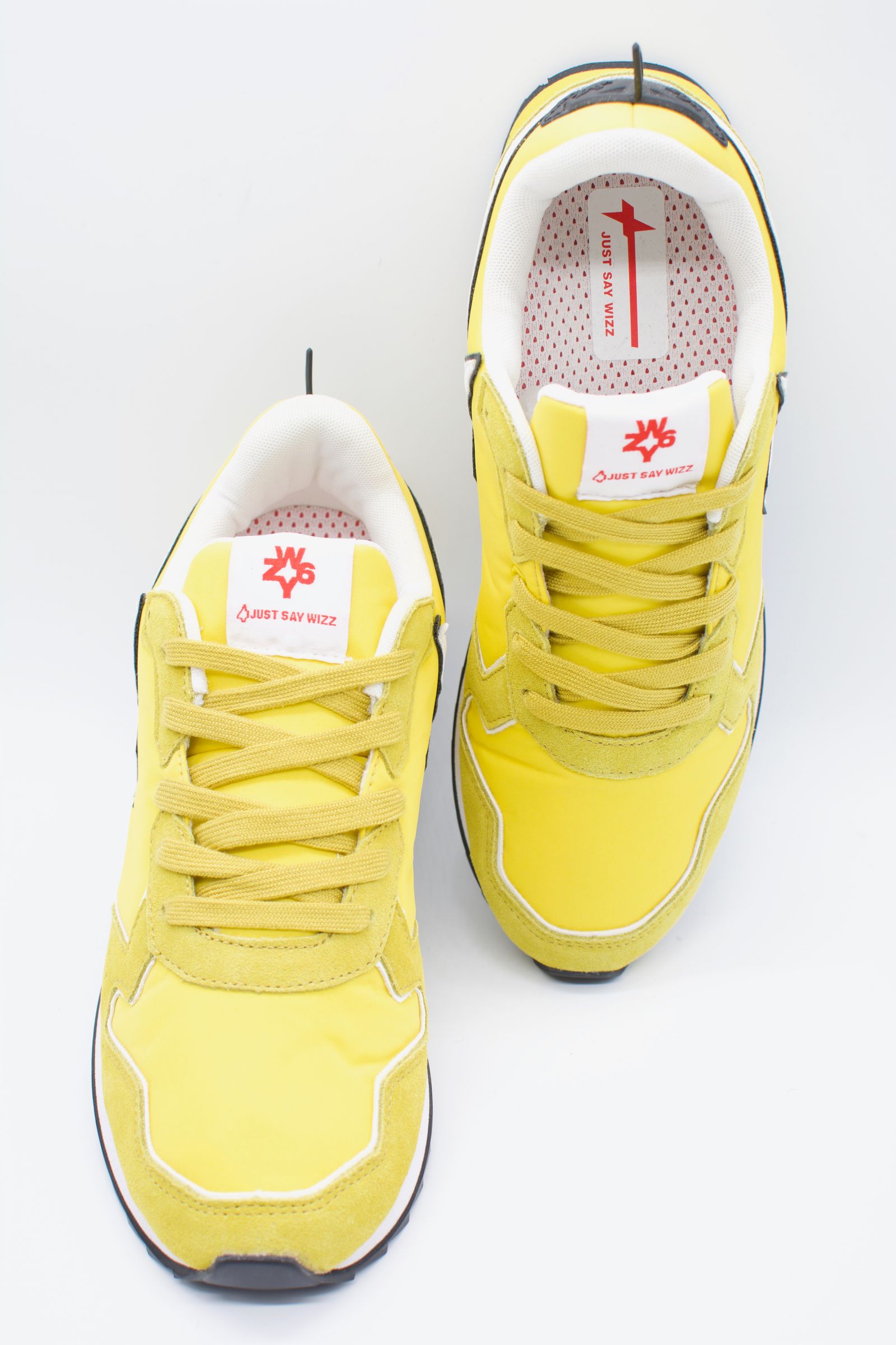 JET-M /YELLOW / ローカットスニーカー「スウェード×ナイロン×レザーの異素材コンビネーション」