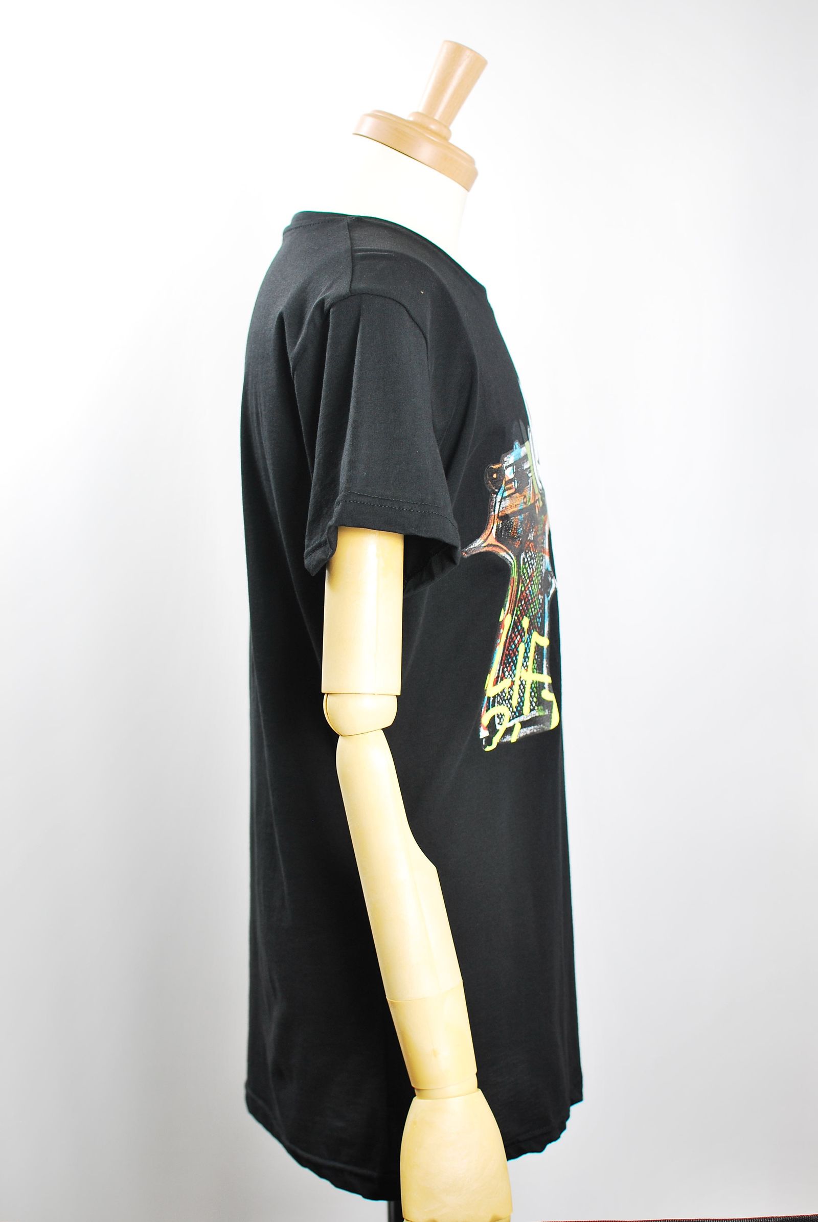 TR158M / GRAFFITI PISTOL / BLACK / グラフィティーTシャツ / アート / MADE IN ITALY