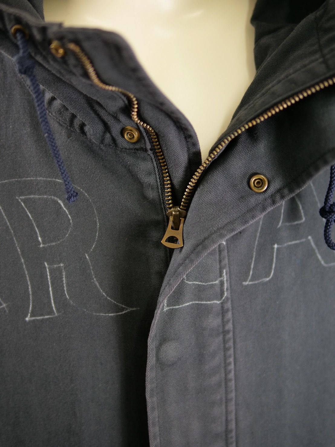 【ハンドメイドブランド】 MODS COAT / モッズコート / NAVY ネイビー / M-65 M-51 フィールドパーカー / COTTON 100% コットン / ユニセックス