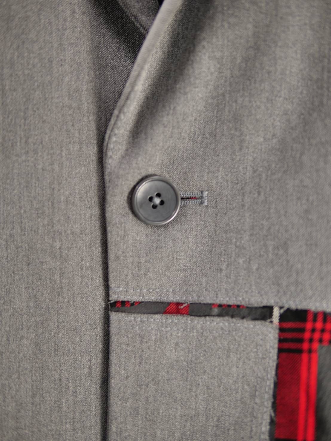 【大人はアートで差別化を】 ハンドメイド / パッチワーク / アートブランド / ピークドラペル  / ジャケット