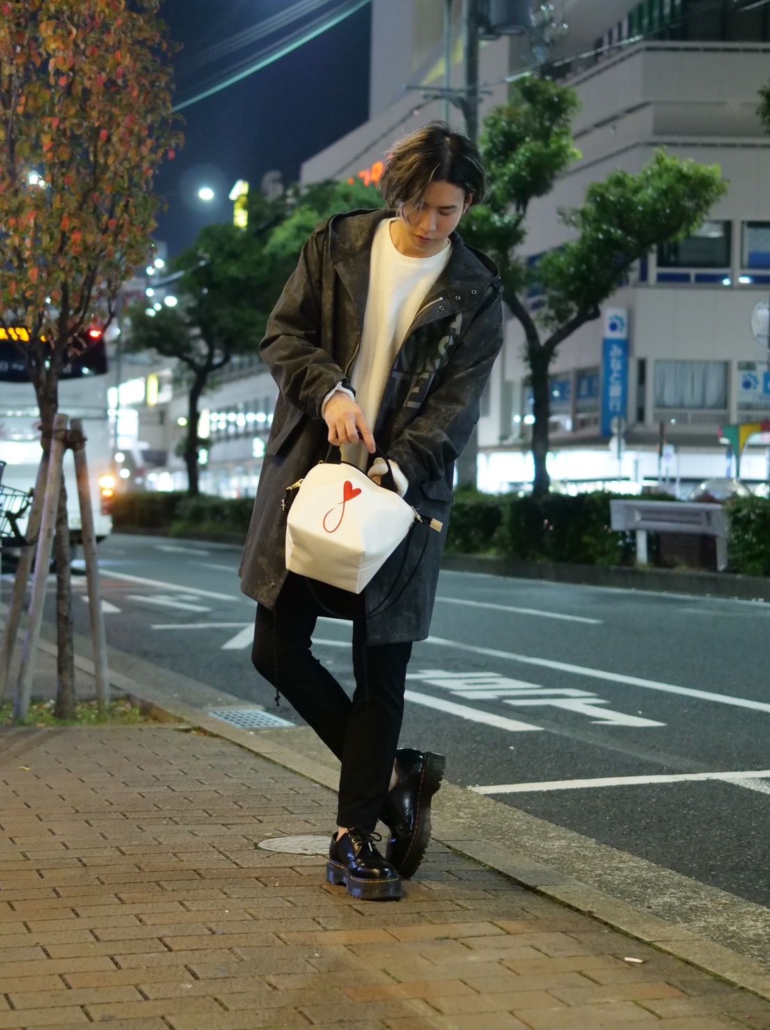 【別注 モッズコート】PARKA SHELL M-1951 / M-51 / Black Denim アウター / UNISEX / マリリンモンローデザイン