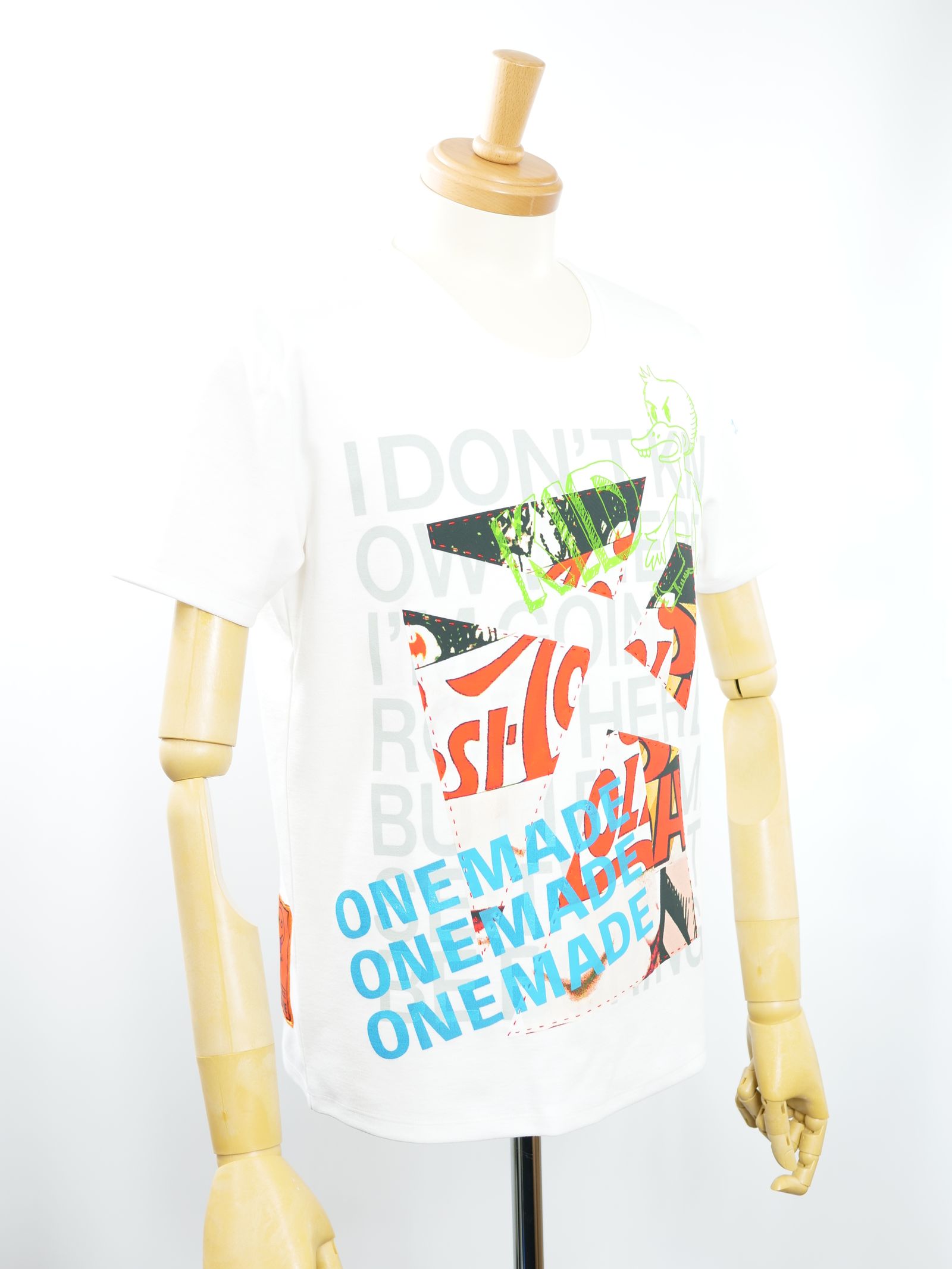 ONEMADE×LANDERBLUE「別注」ONE-836 / Tシャツ / HAND MADE / MAXSIX /MIKIO SUZUKI