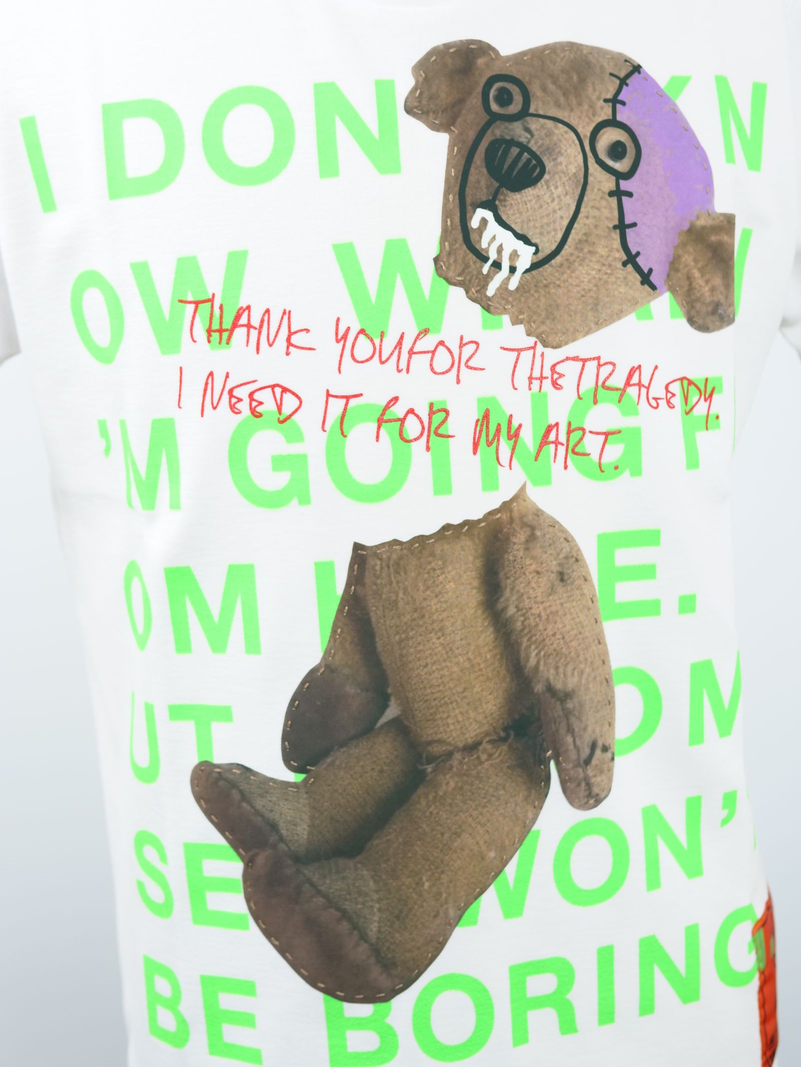 ONE-732 TEDDY 2 / ハンドメイドブランド / アートTシャツ