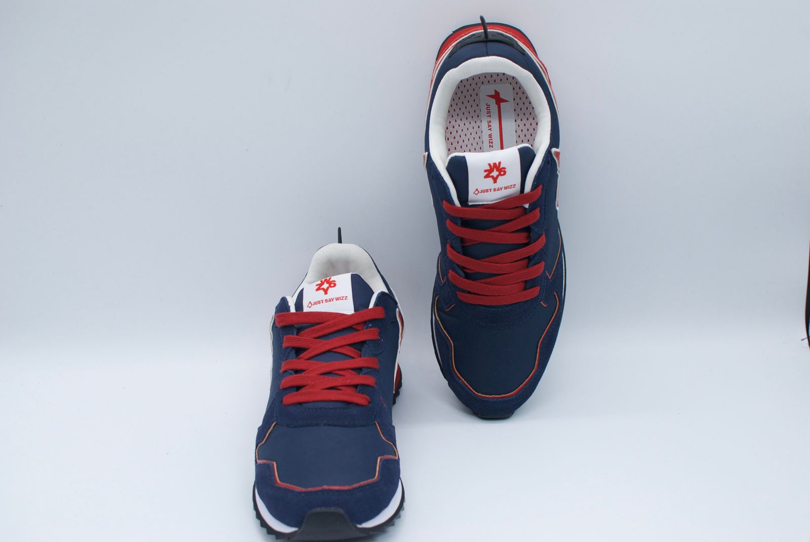 JET-M  / NAVY /ローカットスニーカー「スウェード×ナイロン×レザーの異素材コンビネーション」