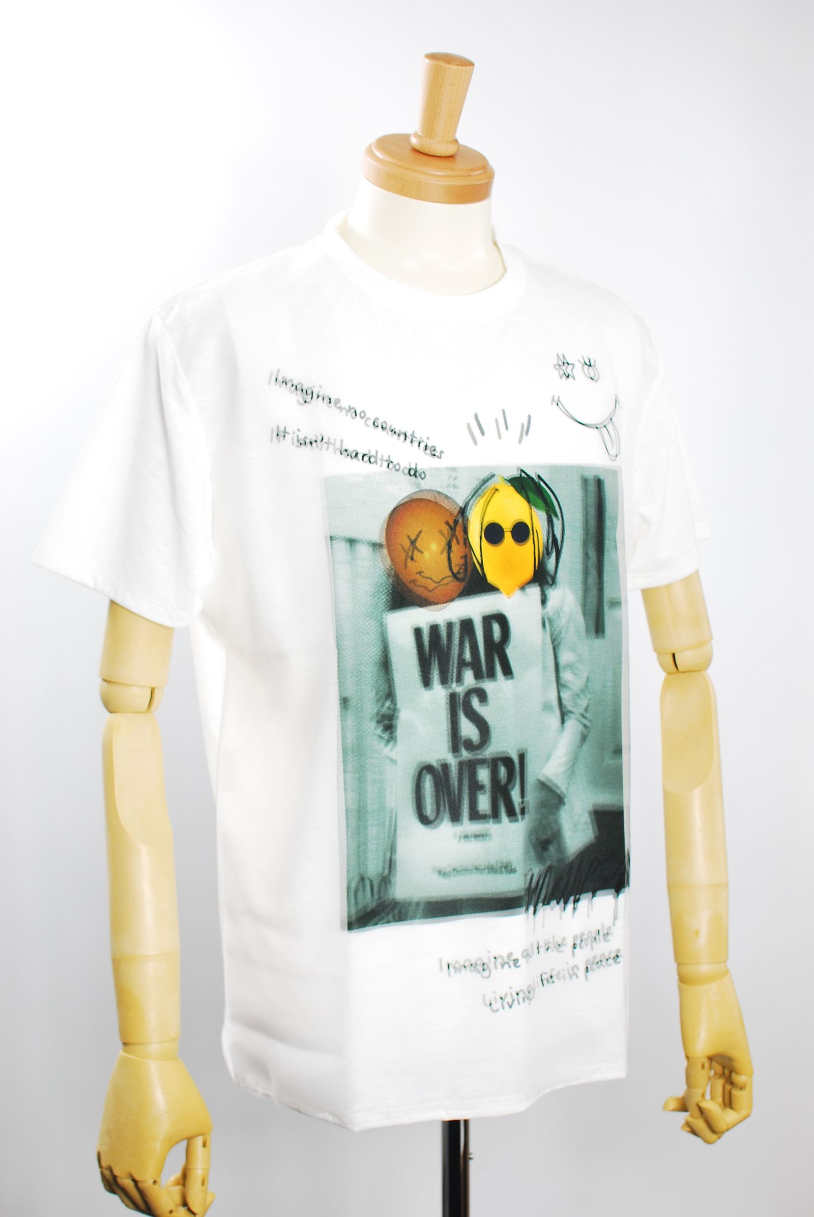 MX-1115 WAR IS OVER  3DT-SHIRT /  MADE IN JAPAN /