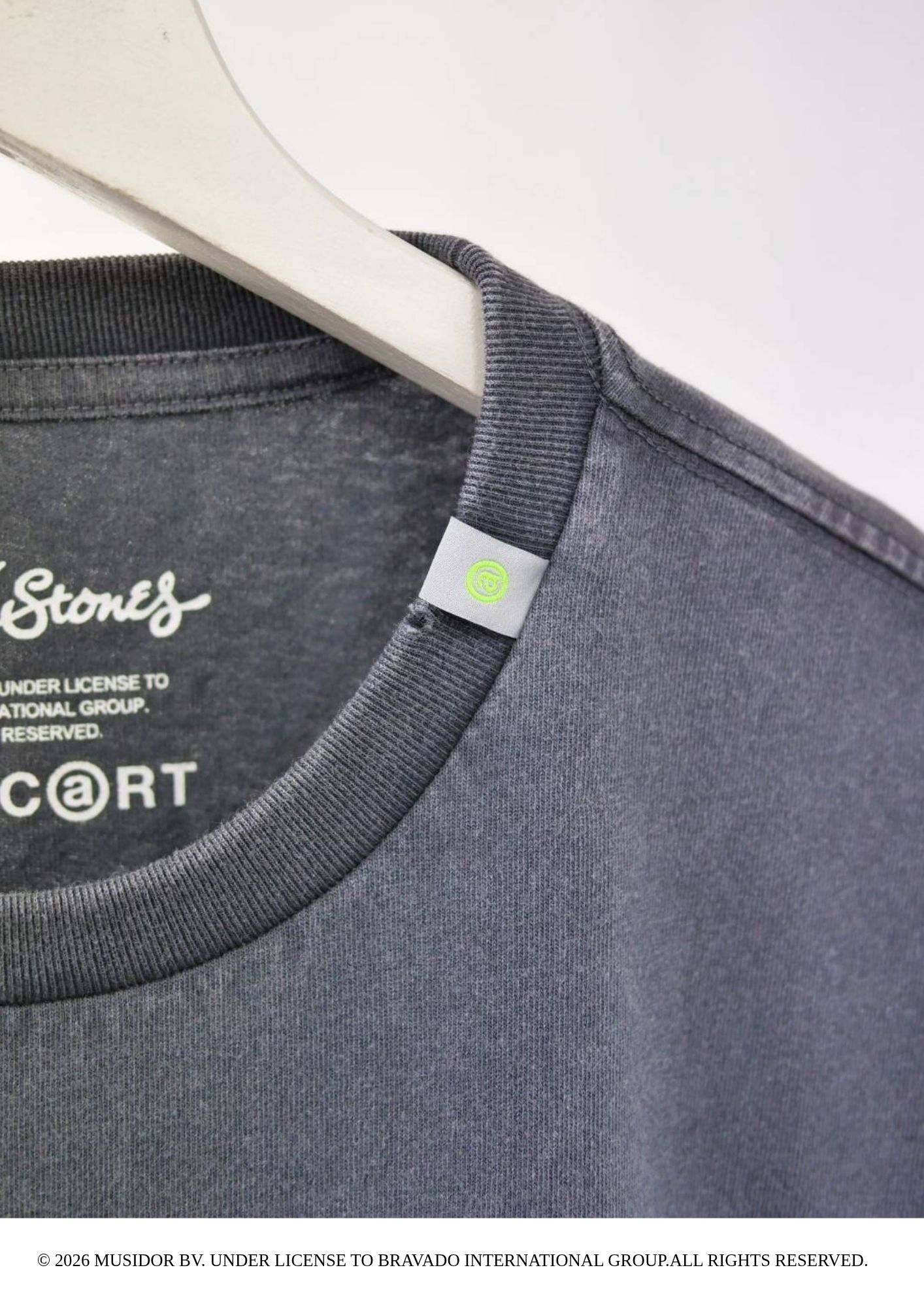 【ローリングストーンズ】 RP-RS-003 / The Rolling Stone Tシャツ / Charcoal / ユニセックス