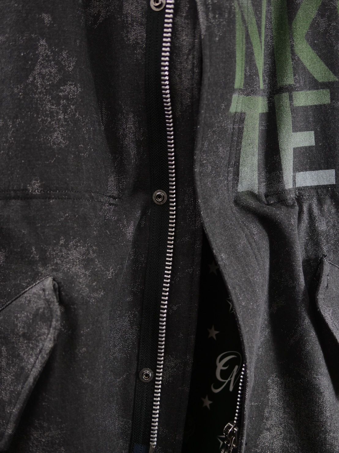 【別注 モッズコート】PARKA SHELL M-1951 / M-51 / Black Denim アウター / UNISEX / マリリンモンローデザイン