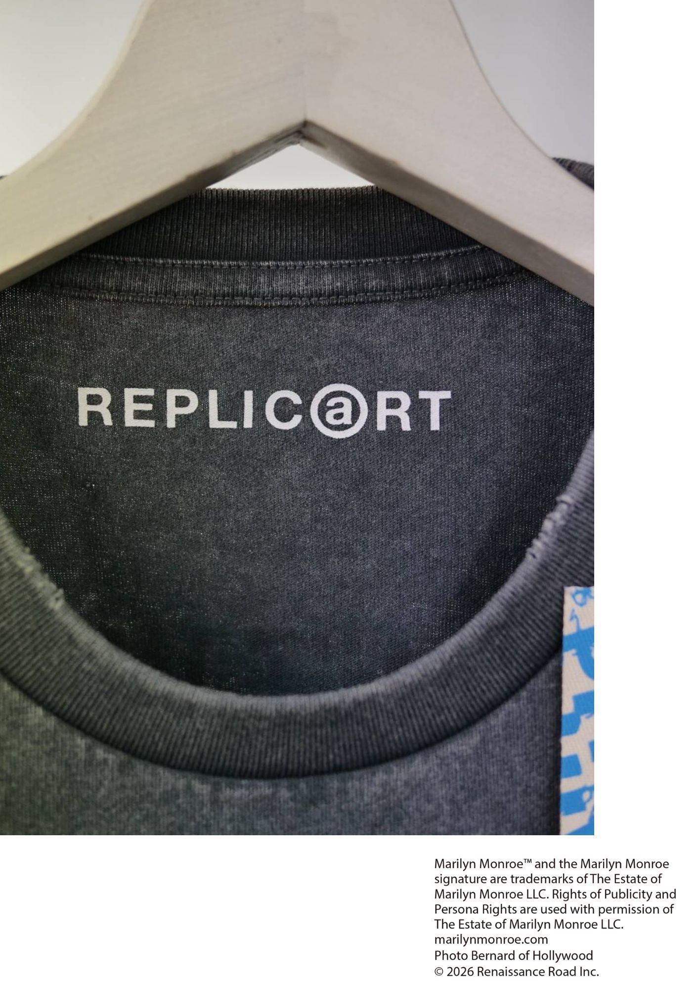 【マリリンモンロー】 RP-MM-001 / Marilyn Monroe Tシャツ / charcoal / ユニセックス / ユニセックス