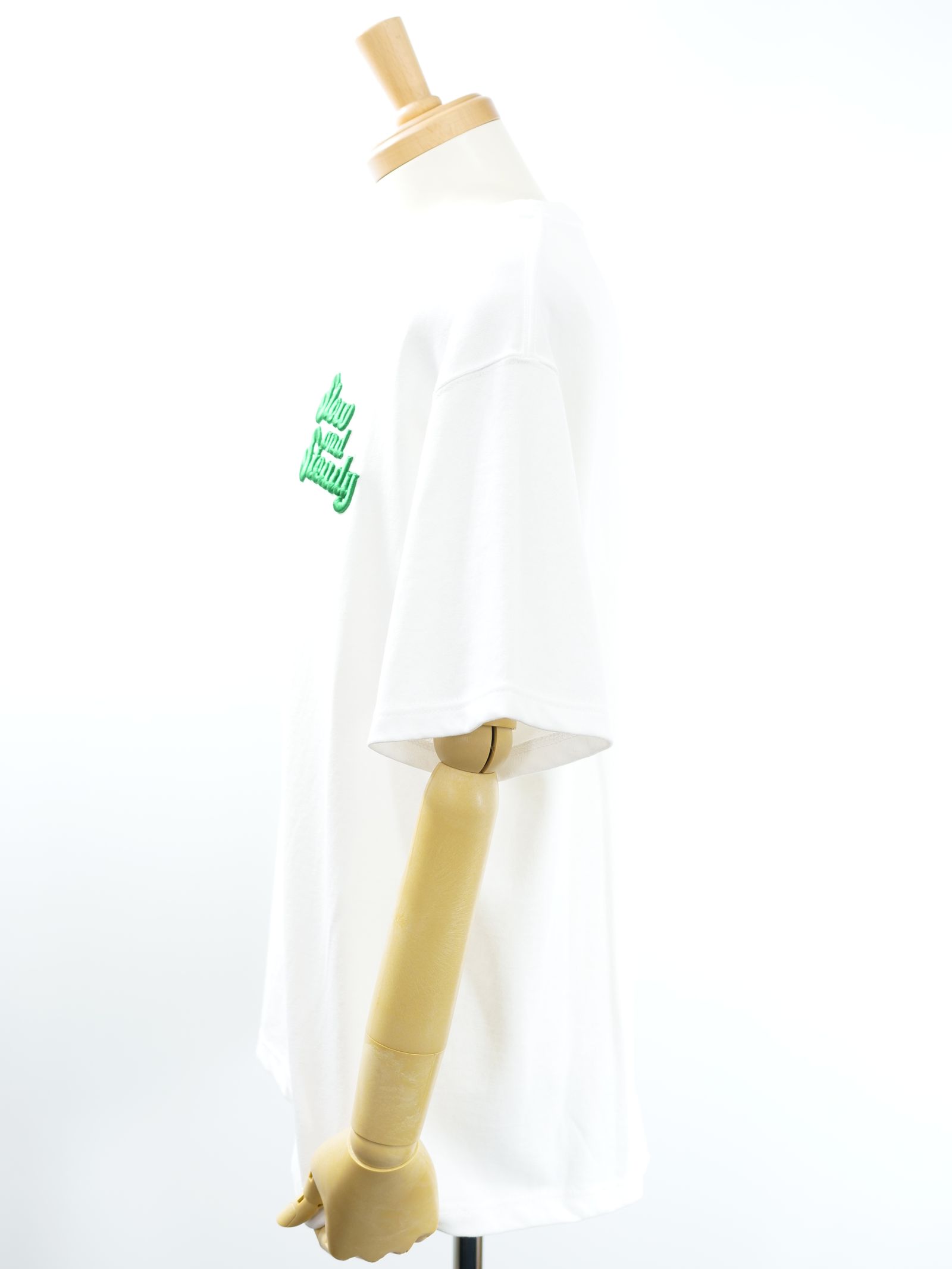 【3D刺繍】LANDER BLUE オリジナル / 1枚でさまになる高品質な厚手Tシャツ  / ビックシルエット / ヘビーウェイトTシャツ / ヘビーオンスTシャツ