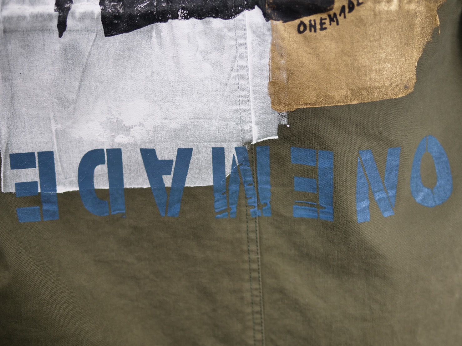 【世界で一枚だけ】別注 モッズコート / ヴィンテージカーキ / ハンドメイド / アートブランド / UNISEX /PARKA SHELL M-1951 / M-51