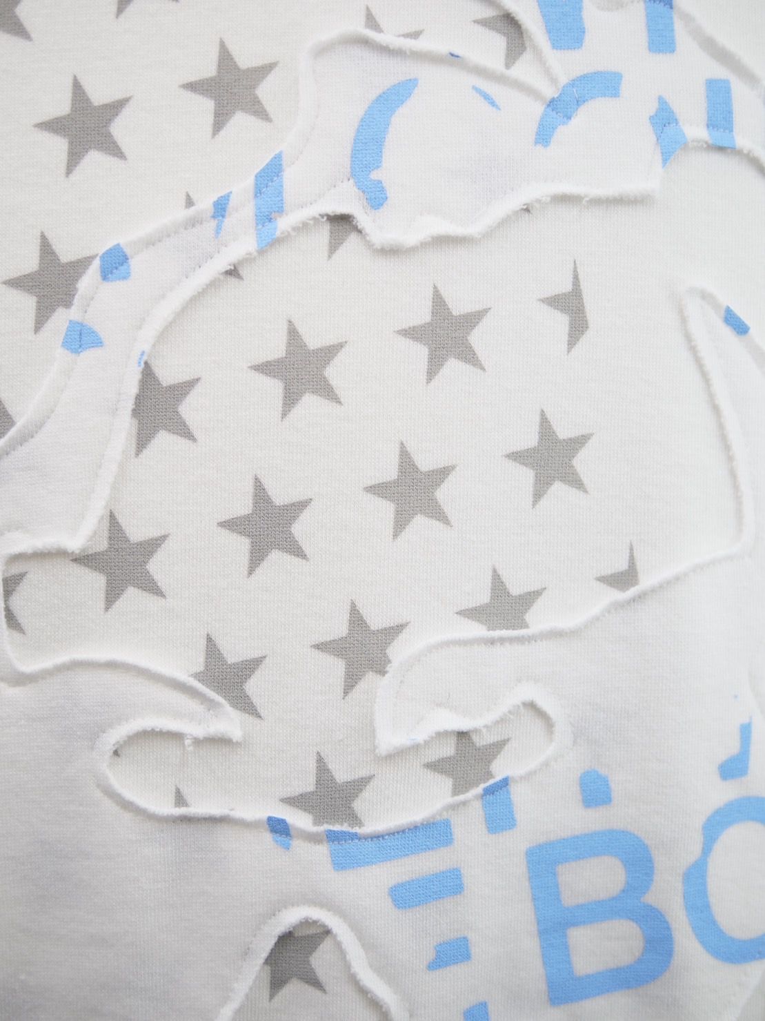 【パッチワークで表現】 Art Tシャツ / WHITE / ハンドメイド / アートTシャツ